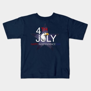 Bald Eagle Design Kids T-Shirt